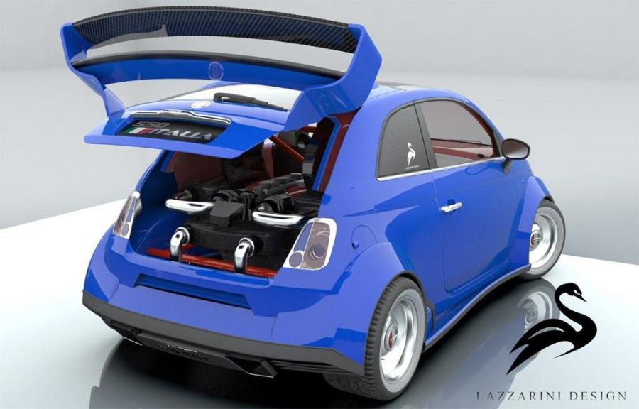  Fiat 550 Italia by Lazzarini Design 2012 года  (фото 6 из 6)